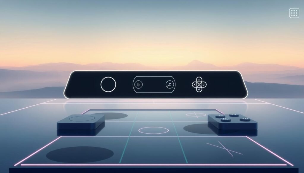 A tranquil iOS game scene depicting a puzzle strategy experience. In the foreground, a minimalist game board with abstract shapes and patterns invites the player to engage in a captivating brain-teasing challenge. The middle ground showcases a futuristic, clean-lined interface with intuitive controls, hinting at the strategic depth within. The background features a serene, pastel-hued gradient, creating a soothing and focused atmosphere to enhance the immersive gameplay. Soft, directional lighting casts a gentle glow, emphasizing the game's elegant, modern aesthetic. The overall composition conveys a sense of calm contemplation, inviting the viewer to explore the depths of this captivating iOS puzzle strategy experience.