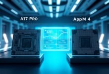 A17 Pro vs Apple M4 GPU comparison