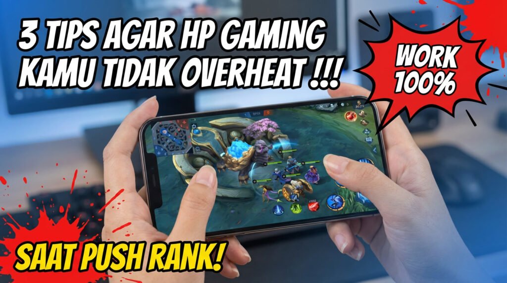 3 Tips Agar HP Gaming Kamu Tidak Overheat Saat Marathon Game!