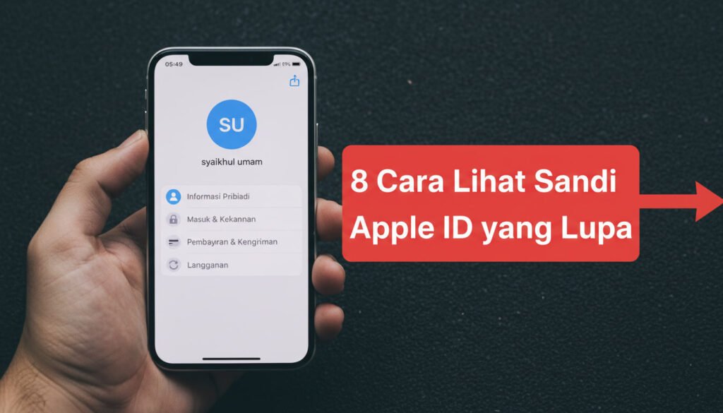 Cek Apple ID di iPhone