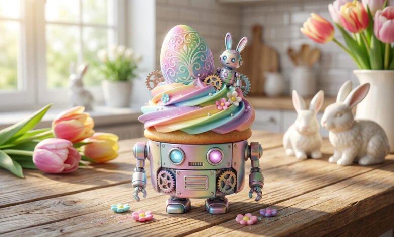 Easter Egg Cupcake Android Rahasia