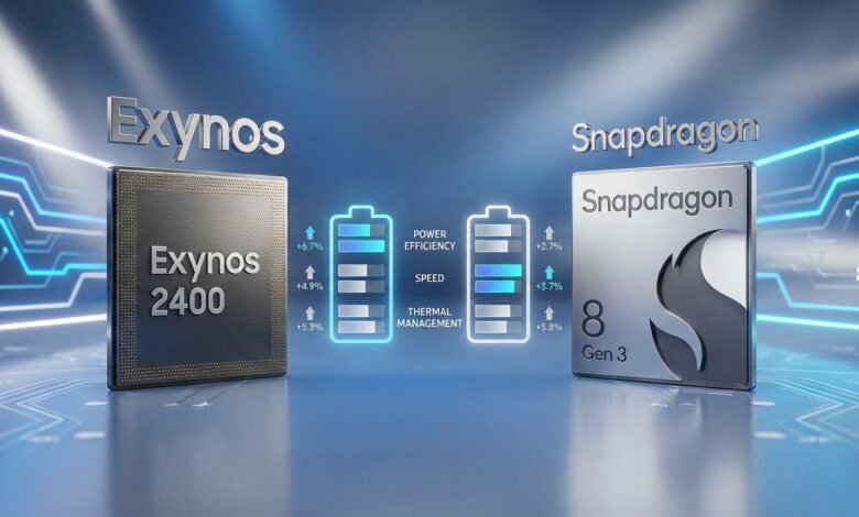 Exynos 2400 Vs Snapdragon 8 Gen 3