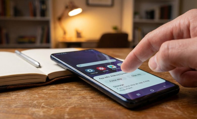 Force Stop Aplikasi System Bahaya