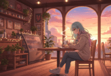 Gambar Anime Aesthetic