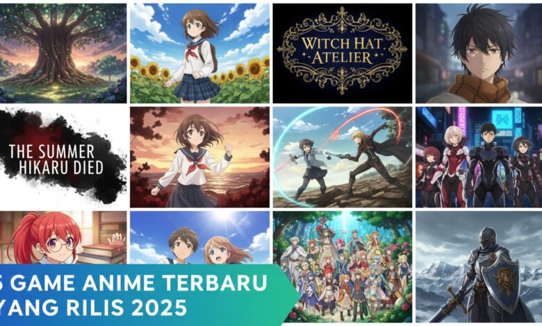 Game Anime Rilis 2025