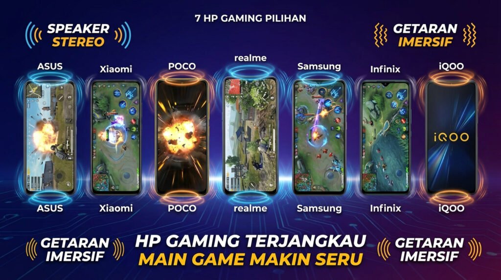 Hp Gaming Audio Bagus, Hp Gaming Getaran Haptic
