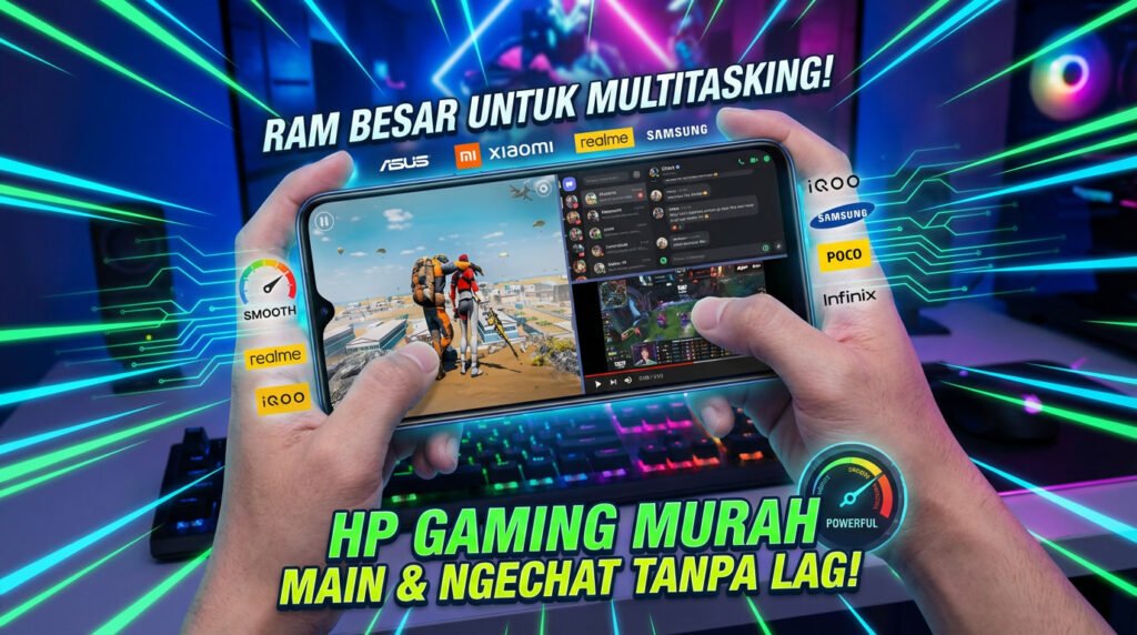 Hp Gaming Multitasking, Ram Besar Hp Gaming Murah
