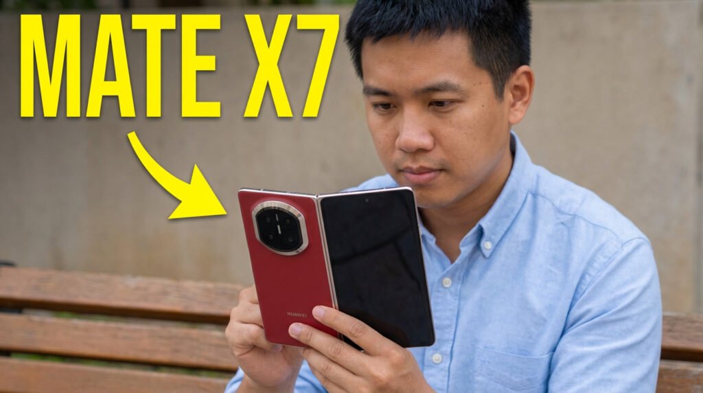Hands-On Review Huawei Mate X7: Teknologi Lipat Tangguh IP58 & Kamera 50MP di Tangan