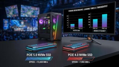 PCIe 5.0 vs 4.0 gaming benchmark