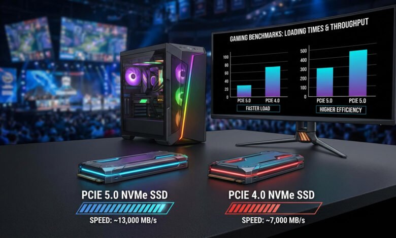 PCIe 5.0 vs 4.0 gaming benchmark