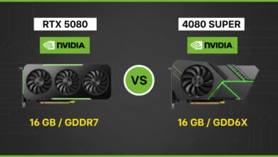 RTX 5080 vs RTX 4080 Super