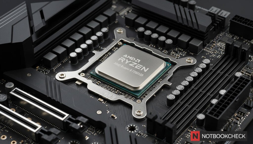 Ryzen 9950X3D temperatur idle