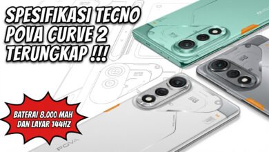 Spesifikasi Tecno Pova Curve 2, Baterai 8000 Mah Tecno