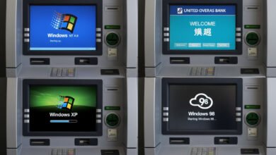 Windows XP SP3 ATM bank
