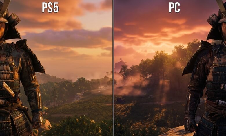ac shadows ps5 vs pc