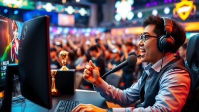 caster e-sports Indonesia