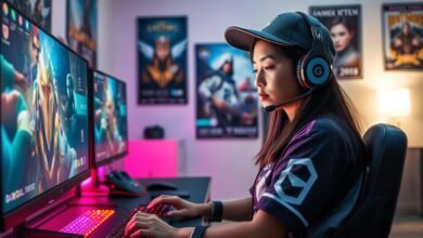 gamer wanita e-sports Indonesia