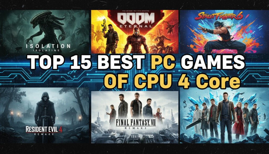 15 Game Terbaru 2025 Masih Blas CPU 4 Core