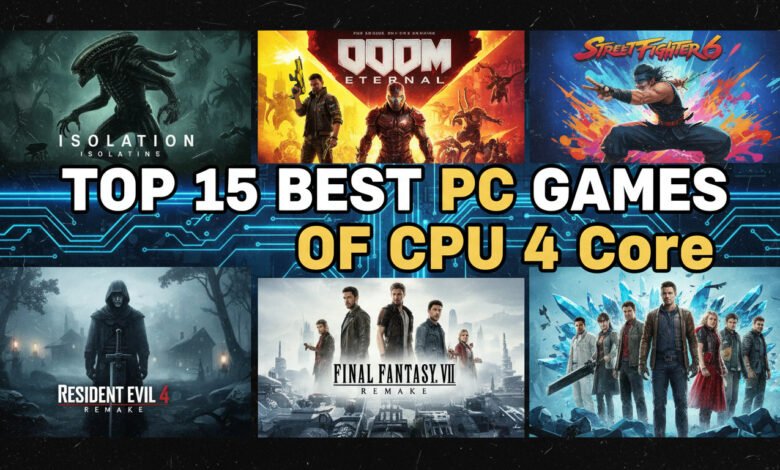 15 Game Terbaru 2025 Masih Blas CPU 4 Core