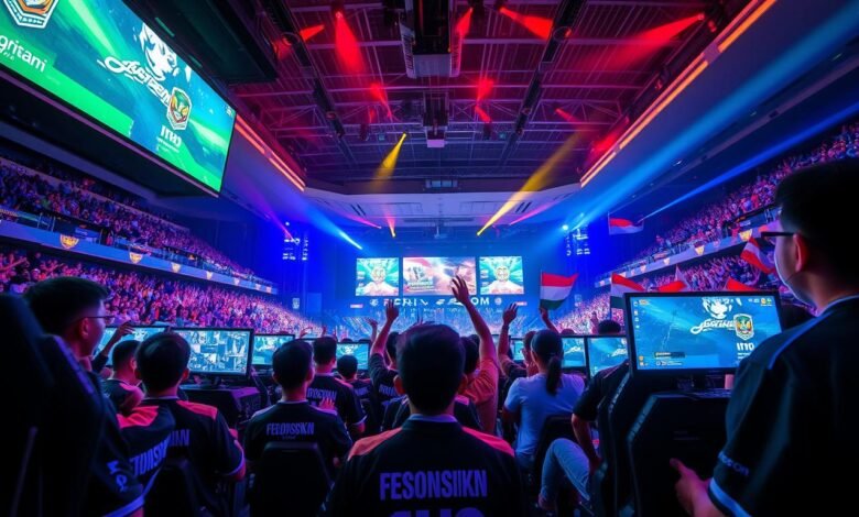 pasar e-sports Indonesia vs performa internasional