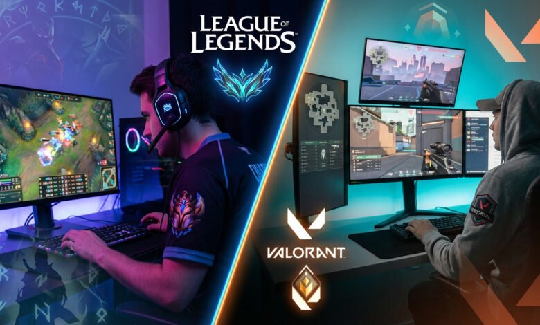 persentase rank tertinggi LoL Valorant