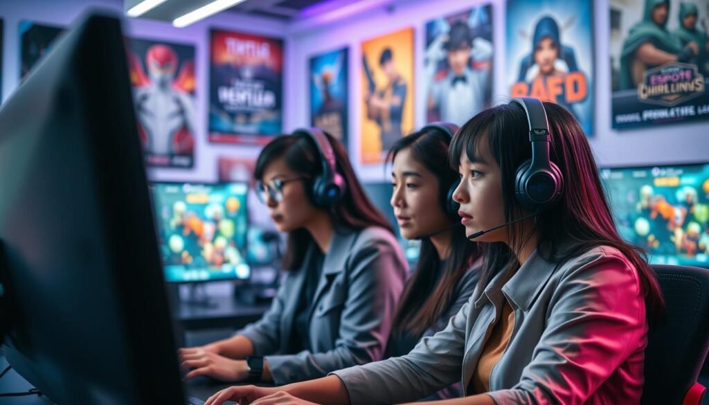 viewer streaming e-sports Indonesia