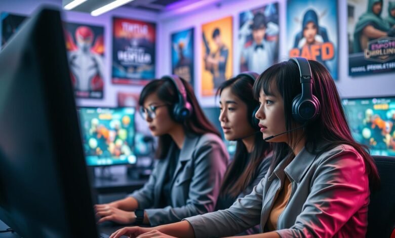 viewer streaming e-sports Indonesia