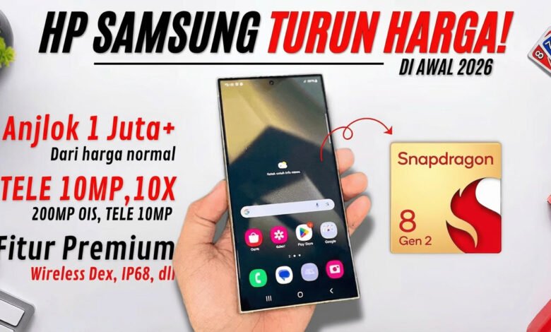 3 HP Samsung Gaming Murah 2026