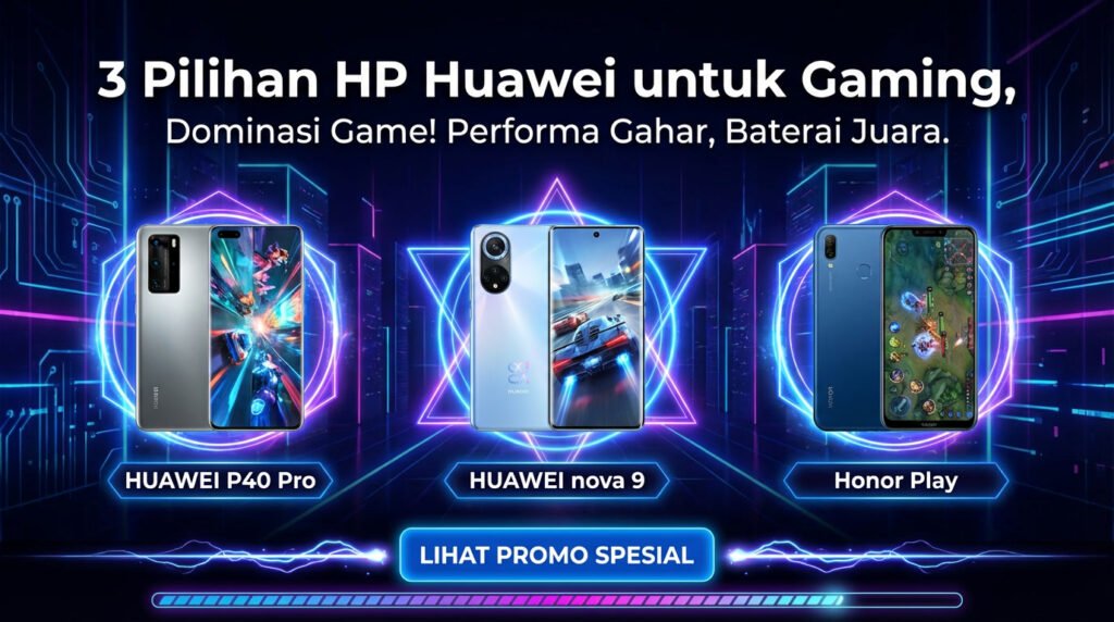 3 Pilihan HP Huawei untuk Gaming