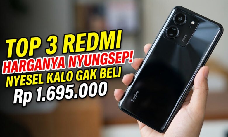 3 Redmi Gaming Murah Dibawah 2 Juta