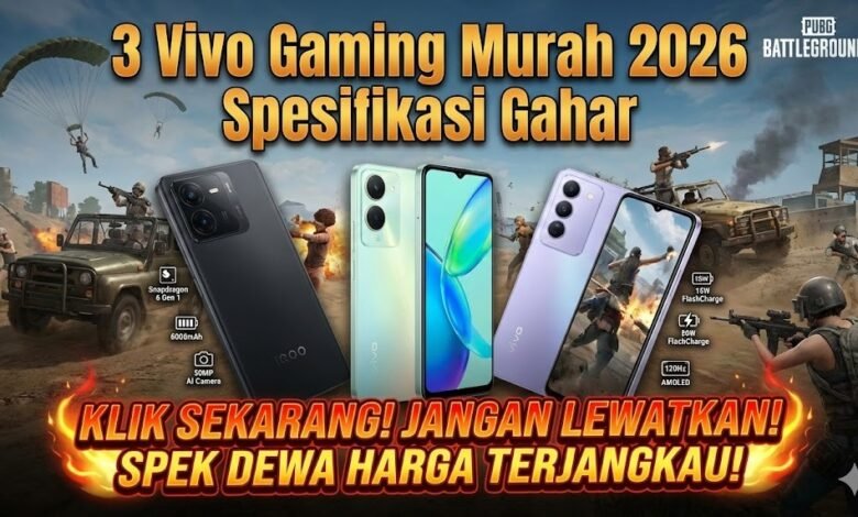 3 Vivo Gaming Murah 2026