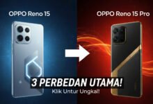 Bandingkan Oppo Reno 15 vs 15 Pro