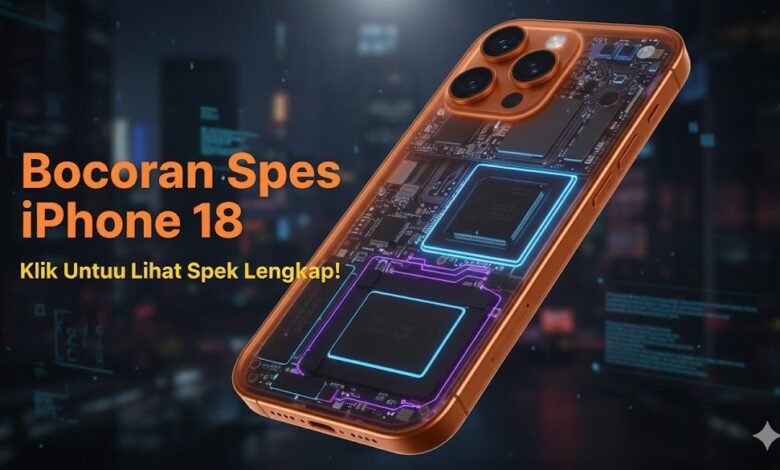 Bocoran Spes iPhone 18
