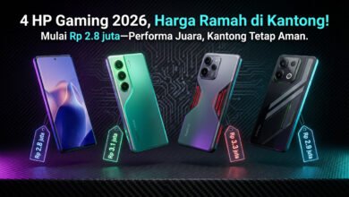 Daftar 4 HP Gaming Yg Ramah di Kantong