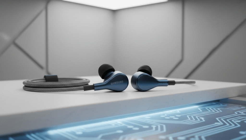 Gambar earphone USB Type-C Samsung Galaxy Note 10