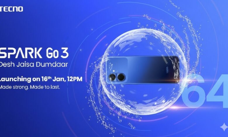 Tecno Spark Go 3 Resmi! HP 3 Jutaan