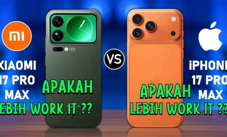 Xiaomi 17 Pro Max vs iPhone 17 Pro Max