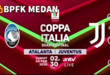 Live Streaming ANTV: Perempat Final Coppa Italia 2025/26 Atalanta vs Juventus